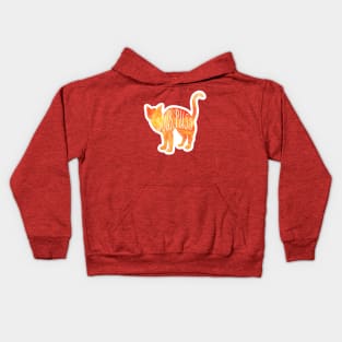 Sour Puss - funny cat pun Kids Hoodie